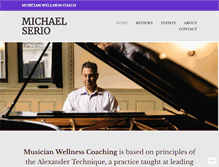 Tablet Screenshot of michaelserio.com